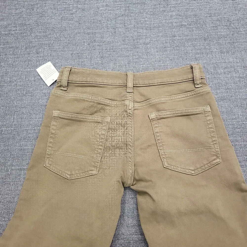 Boys' Super Stretch Slim Fit Jeans - Cat & Jack Khaki Size 10